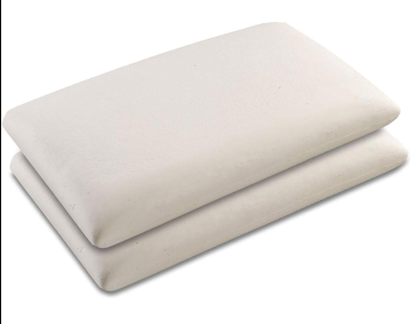 Ali Brothers Cuscino Memory Foam Aloe Vera – Ortopedico, Antiacaro, Ergonomico – Federa Traspirante Lavabile – Supporto Collo e Cervicale per Dormire,Ideale per Dolore al Collo,H 13CM,H15CM