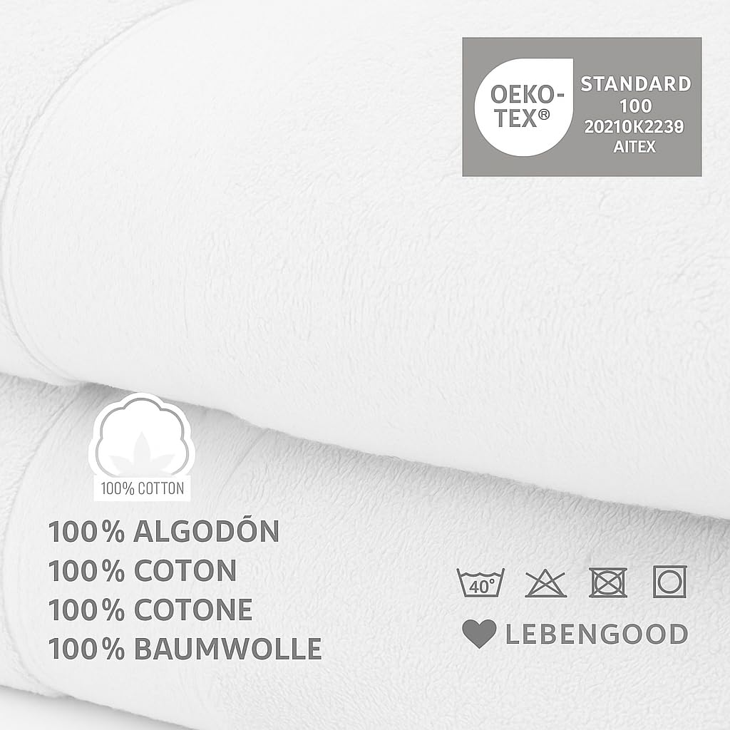 Ali Brothers Telo Doccia Grande 100x160 cm – 100% Cotone Morbido e Assorbente – Asciugamano Bagno Unisex – Lavabile, Spugna Alta Qualità, Uso Quotidiano o Spa