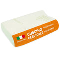 Ali Brothers Cuscino Letto in Memory Foam Ergonomico – Cervicale, Ortopedico, Traspirante, Altezza 13/15 cm – Antiacaro, Made in Italy – Cuscino per Dormire, Collo e Schiena