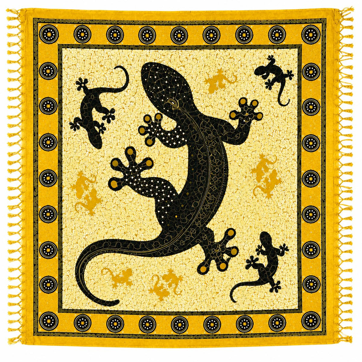 Ali Brothers Telo Copritutto Cotone Made in India 210x240 cm + Frange 7 cm – Copridivano Universale, Copriletto Matrimoniale, Coprimuro, Telo Parete, Coperta Estiva Leggera, Telo Arredo Multiuso