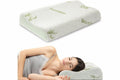 Ali Brothers Cuscino in Memory Foam | Ergonomico e Traspirante | Supporto Ottimale per Collo e Cervicale, Adatto a Tutte le Posizioni del Sonno | Fodera Ipoallergenica in Argento Naturale