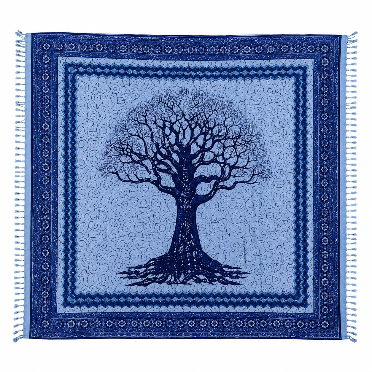 Ali Brothers Telo Mare Grande, cotone 210x230 cm+7cm frange| Telo Spiaggia antisabbia | Asciugamano Mare Fouta, frange e angoli - Pareo Donna Uomo Ragazzi | Pic Nic Beach Towel Coperta, lungo leggero