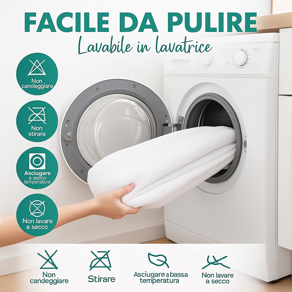 Ali Brothers Telo Doccia Grande 100x160 cm – 100% Cotone Morbido e Assorbente – Asciugamano Bagno Unisex – Lavabile, Spugna Alta Qualità, Uso Quotidiano o Spa